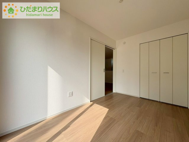 日立市東金沢町9期　新築戸建　2号棟の洋室|"『自分の部屋がほしいー！』と言われるのはいつだろう？
マイホームなら余裕の部屋数！子供部屋はもちろん、収納場所も多いですよ(^^)/"