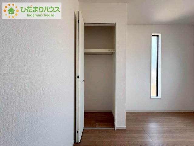 日立市東金沢町9期　新築戸建　2号棟の収納|洋室B収納