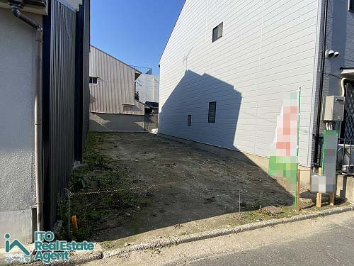 田中飛鳥井町 土地の外観