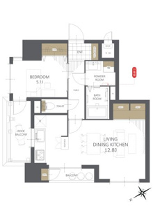 【間取り】ライオンズマンション十日町 