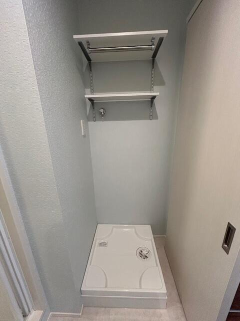 ヴィラ・シンビオーズの設備|洗濯機置き場です