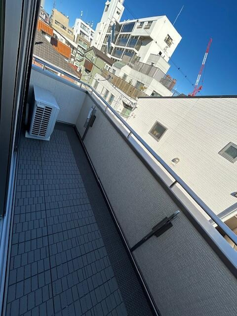 ヴィラ・シンビオーズのバルコニー|バルコニー付きです