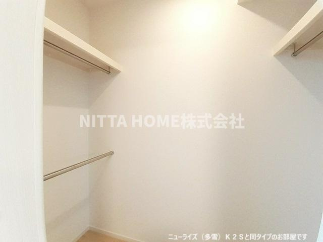 ラフテルの収納|【イメージ写真】ウォークインクローゼット付き☆