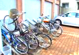 恒陽ビルのその他共用部分|自転車置き場です