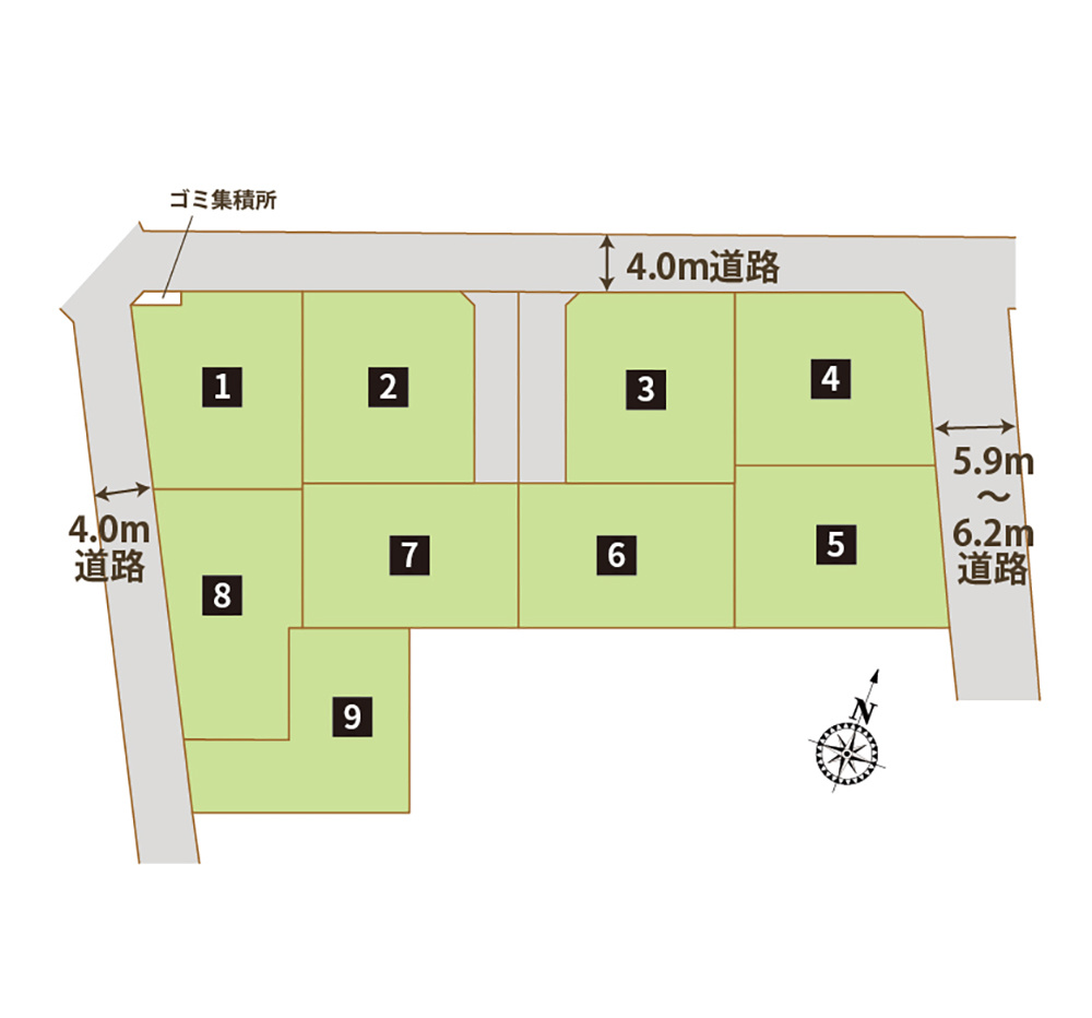【区画図】
