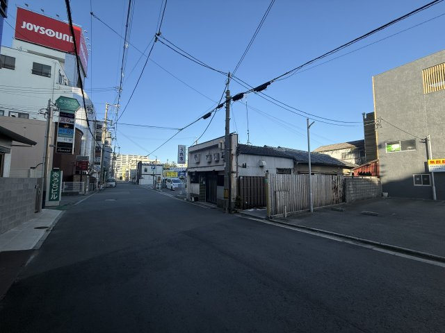 和歌山市友田町2丁目・土地・56956の前面道路含む現地写真