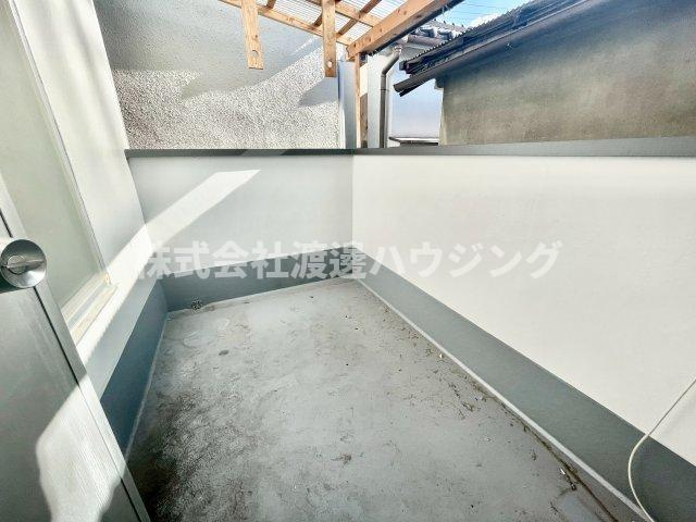 稲津町2丁目戸建てのバルコニー