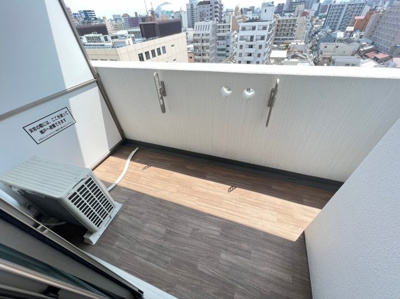 【バルコニー】 | アドバンス大阪ルーチェ