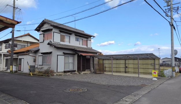 ６６２７７　岐阜市上尻毛八幡土地の外観