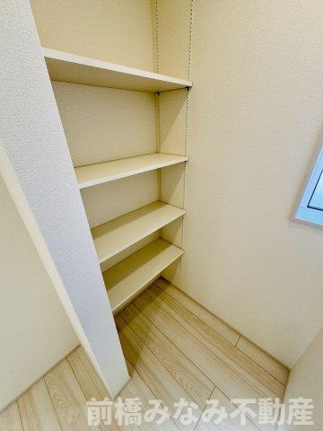 前橋市後家町　３号棟(全３棟)　ブルーミングガーデン　新築建売分譲の収納