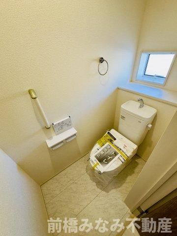 前橋市後家町　３号棟(全３棟)　ブルーミングガーデン　新築建売分譲のトイレ