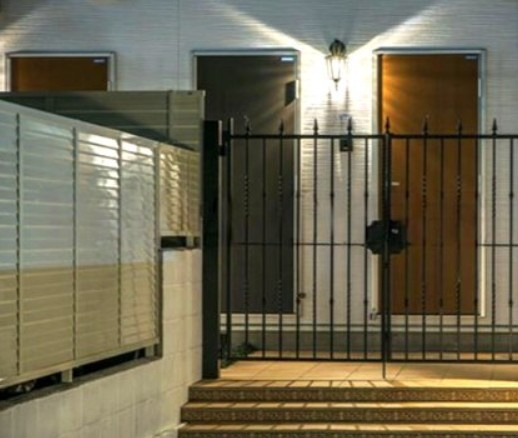 ミハス東新宿Ⅱのエントランス