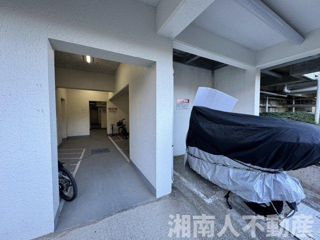 ガーデンハイツ鎌倉玉縄の駐輪場