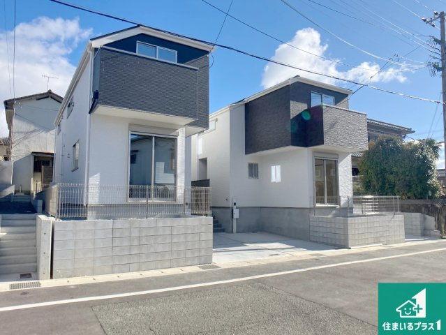 明石市太寺天王町　第1期　新築一戸建ての外観|お客様に長く安心して住んでいだだける事にこだわった家づくり！住んでからのアフターサービスにもしっかりと取り組んでいます！