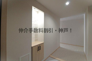 【玄関】 | 須磨パークヒルズC棟　仲介手数料割引！ | 落ち着いた玄関です
