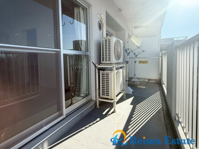 シャルマンコーポ茅ヶ崎のバルコニー