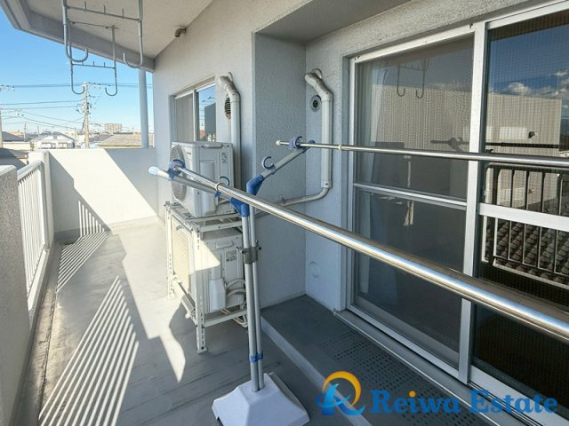 シャルマンコーポ茅ヶ崎のバルコニー