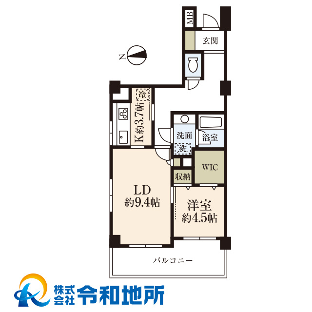 シャルマンコーポ茅ヶ崎の間取り