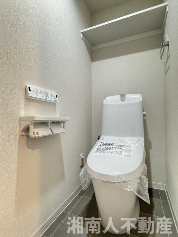 カインドステージ北鎌倉のトイレ|シンプルで使いやすいトイレです