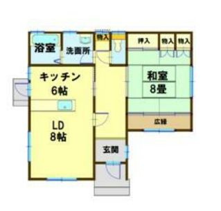 下野市緑5丁目の間取り