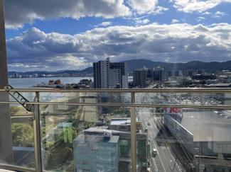 【展望】 | エイジングコート琵琶湖プレミアビュー | ベランダからの眺望、琵琶湖や大津市街が見渡せます