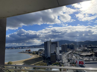 【展望】 | エイジングコート琵琶湖プレミアビュー | ベランダからの眺望、別角度
