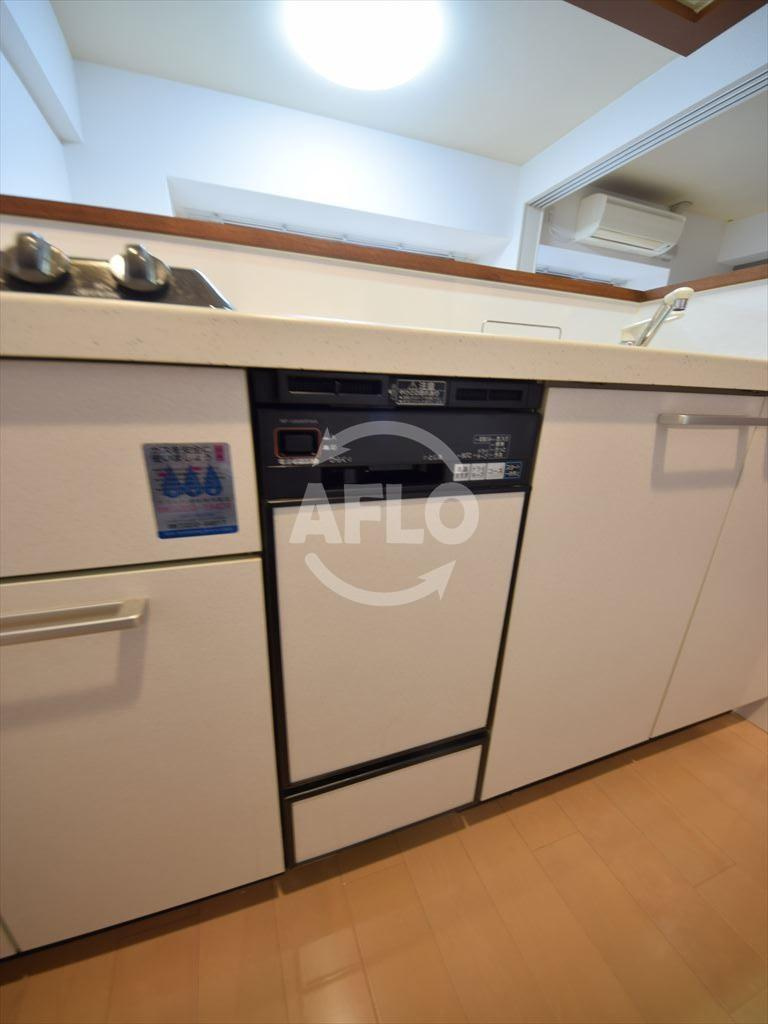 ＢＧＣ難波タワーのキッチン|ＢＧＣ難波タワー　食洗機