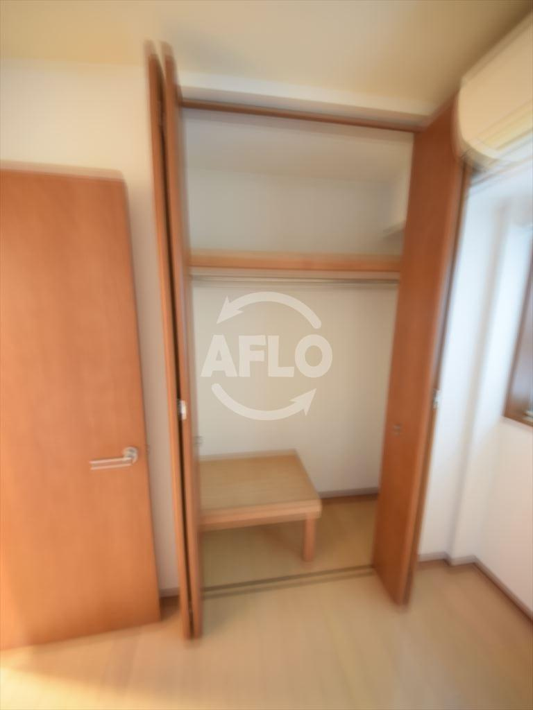 ＢＧＣ難波タワーの収納|ＢＧＣ難波タワー　クローゼット