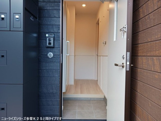 【玄関】 | フォンテーヌⅢ　Ａ | 玄関です