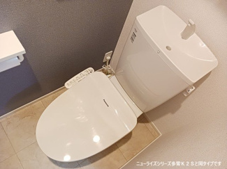 【トイレ】 | フォンテーヌⅢ　Ａ | コンパクトで使いやすいトイレです