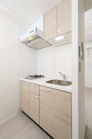 エンクレストベイ天神EASTのキッチン|きれいなキッチンです