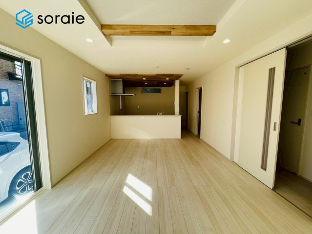 狭山市狭山台4丁目　新築戸建　の居間・リビング|1月31日撮影