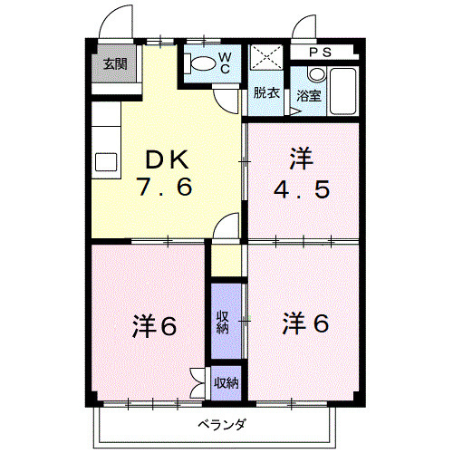 【間取り】 | シティハイツ天の森
