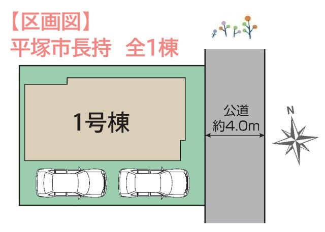【区画図】 | 徒歩圏内にスーパーやドラッグストアがあり、お買い物に便利な立地♪
全部屋南向きにつき陽当たりも良好です☆