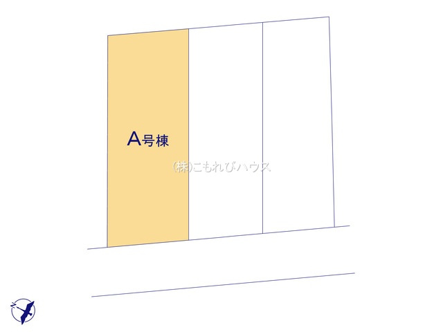 第7上尾西宮下　新築一戸建て　ハートフルタウン　Aの区画図|A号棟