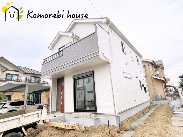 第7上尾西宮下　新築一戸建て　ハートフルタウン　Aの外観|落ち着いた雰囲気の外観です