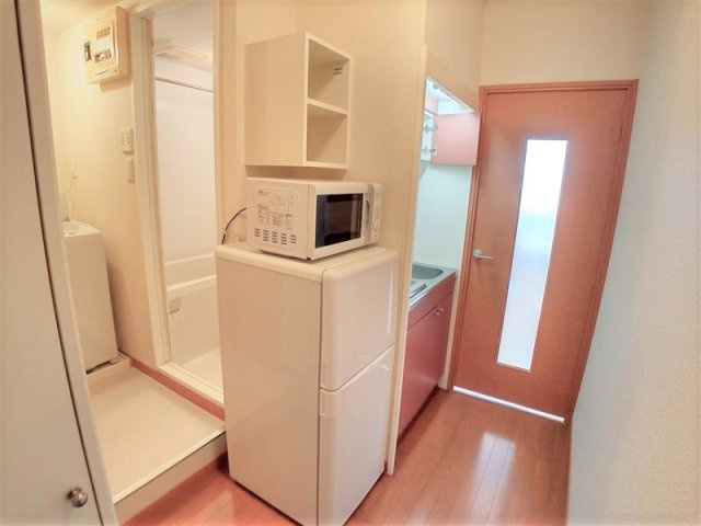 レオパレスサンライズ大川のキッチン|設備・仕様は号室により異なる為、現況を優先致します。