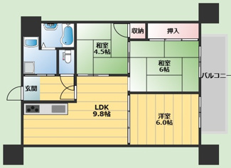 【間取り】 | 豊中ガーデンズ
