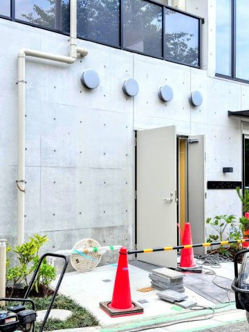 ルミーク北品川のエントランス