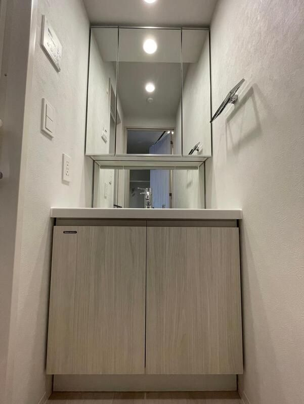 ルミーク北品川の独立洗面台