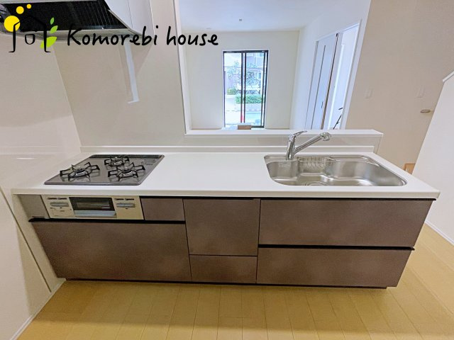第7上尾西宮下　新築一戸建て　ハートフルタウン　Cのキッチン|きれいなキッチンです