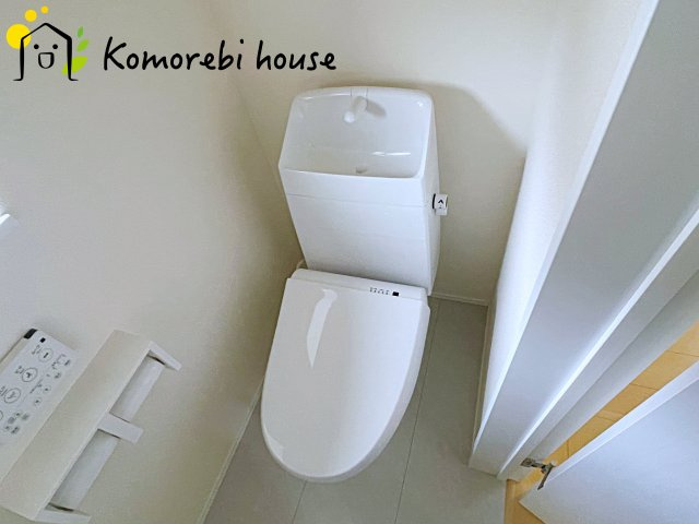 第7上尾西宮下　新築一戸建て　ハートフルタウン　Cのトイレ|トイレです