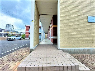 レオネクスト夢咲のその他|1F共用通路