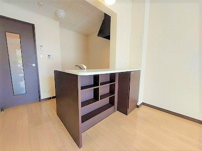 レオネクスト夢咲の内装|カウンターキッチン