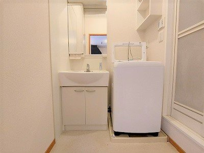 レオネクスト夢咲の内装|独立洗面台・洗濯機設置済
