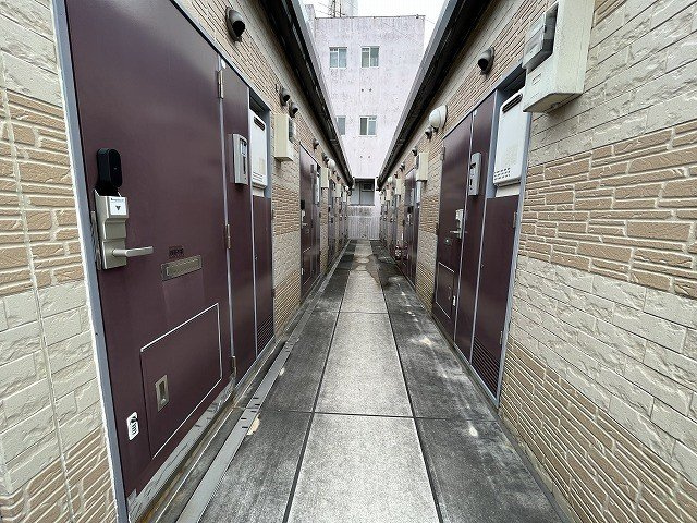 レオパレス福美荘のその他|２F共用通路