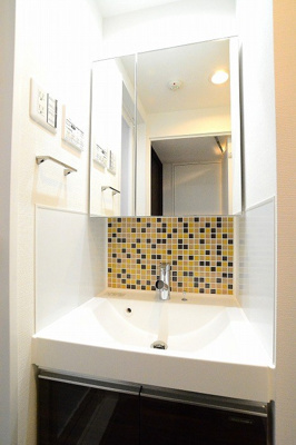 【洗面所】 | グランドコンシェルジュ三宿アジールコート