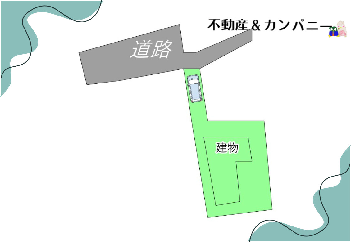 北条辻戸建の区画図