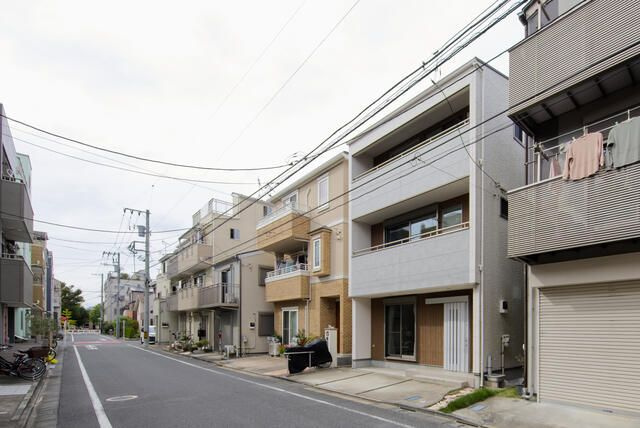 瑞江貸家のエントランス