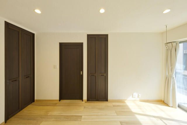 瑞江貸家のバルコニー